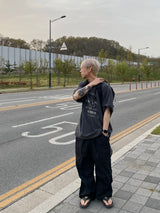 ボクシングピグメント半袖Tシャツ