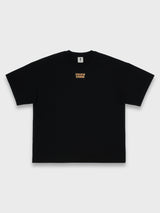スパークルロゴTシャツ - BLACK