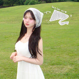 Ranit Lace Triangle Headscarf