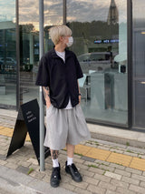 ベーシックスウェットバミューダパンツ2C