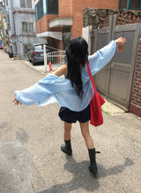 カゼ ヴィンテージ カーゴ パンプキン バルーンショーツ