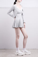 Moonlit cardigan + slip one-piece set