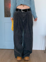 CORDUROY BACK POCKET PANTS (2C)