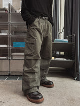 Orb Washed Double Pocket Cargo Pants