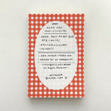 Memo Pad! set (4 pieces)