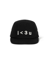 I < 3 U キャンプキャップ(BLACK)