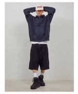 ウエスタンダイイングフードジップアップ [ Washed Deep Navy ]