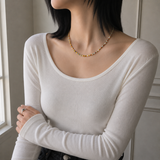 Colorful Seed Beads Minimal Necklace