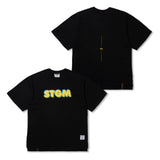 Harf Tone Oversized Short Sleeves T-Shirts Black / Navy / White
