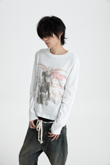 SEXXDEVIL "COMBAT" Graphic LS TEE