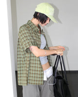 CHECK ROLL-UP SHIRT