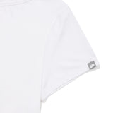 KIRSHレタリングスリムフィットTシャツ [ホワイト]