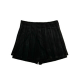 Wool pleated pants skirt
