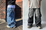 SL Military Cargo Denim Pants (2C)