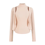 Elina Turtleneck Cardigan Set