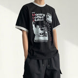 ティンケカラーリンガーショートスリーブTシャツ(4 colors)