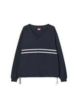COZY VネックL/S (ネイビー)