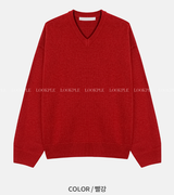 Urban Lambs Wool Overfit V-Neck Knit