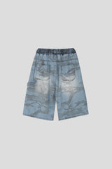 Run Camo Carpenter Bermuda Pants 3C
