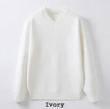 Kifree Loose Fit V-Neck Knit
