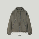 CATION DIAGONAL LINE HOODIE JUMPER