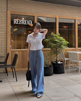 Jeanki linen denim pants