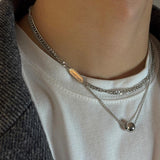 Titanium Good Luck Necklace