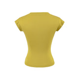 Aurelia Scoop Neck Slim T-Shirt