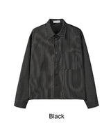 Ekan Crop Striped Shirt