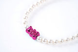 Petit Bear Pearl Bracelet_Pink
