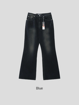 [SET UP가능] Warm velvet wide flare pants(2color)