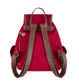 Nostalgia Canvas Backpack Red