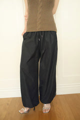  Side line track pants (navy)