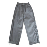 Two-way two-line crunchy wide trek long pants (3 colors)