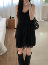 Sof Lace Mini Dress (2 colors)