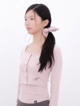 Dot Whipping Scrunchie(2COLOR)