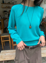 Miyabi Summer Color Round Knit