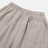 Liu Washing Cotton Banding Shorts