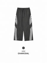 LMN Ballone Cut Line Track Nylon Pants (3 colors)
