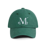 【企画限定価格】 MUCENT SIGNATURE BALL CAP (Pigment dyeing olive green)