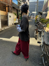 (4color) ヒューコメガワイドパンツ