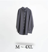 [M-4XL] Wrinkle free airism shirts(5color)