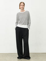 (PT-5630)ESSENTIAL STRING BANDING PANTS