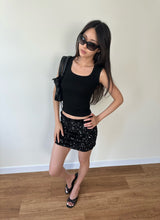 disco sequin skirt