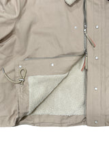 Buzz High Neck Wool Sheepskin Jacket (2color)