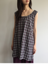 Nerong check midi dress (2color)