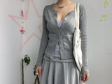 punching pocket cardigan