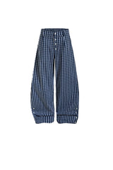プライドボタンワイドレッグパンツ