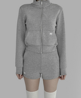 [mnem] core comfort shorts (gray)