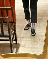 [Made] Vintage blue long socks